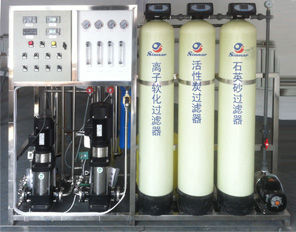 250L纯化水设备双级纯化水设备纯水电导率≤2us/cm