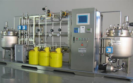 三达纯化水系统500L/小时双级反渗透+EDI纯化水